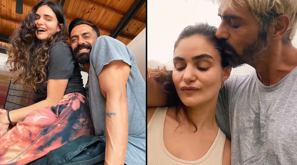 Arjun Rampal and girlfriend Gabriella Demetriades celebrate four years of their relationship