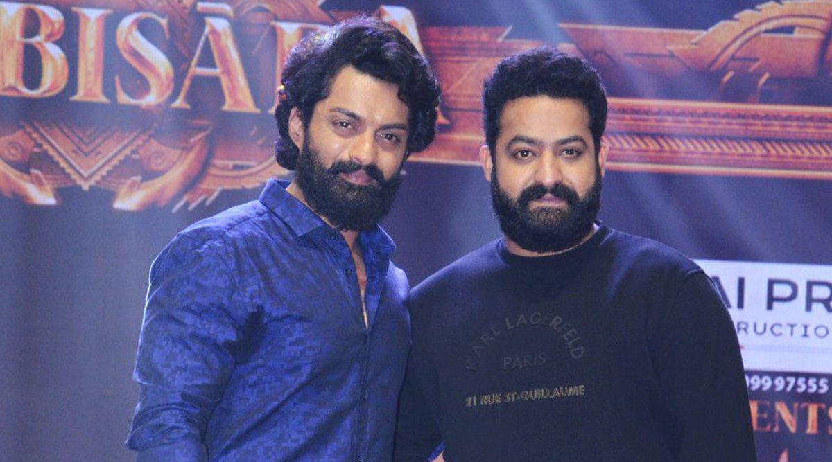 Jr. NTR marks his presence at brother Kalyan Ram's Bimbisara pre