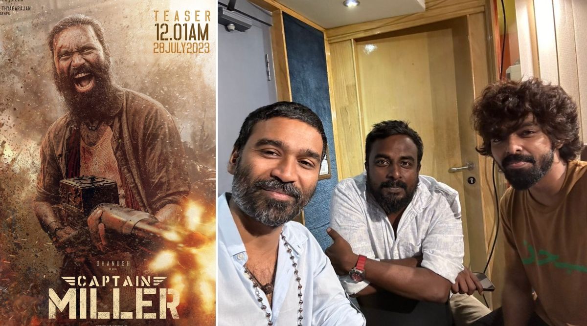 Captain Miller: G V Prakash Kumar Shares BTS Of Dhanush Recording The First Song Of The Film!