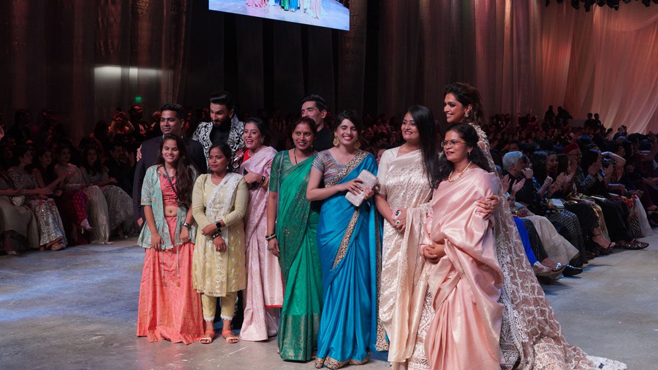 Ranveer Singh Deepika And Others At Manish Malhotra 10 Years Of Mijwan