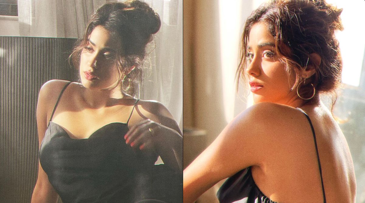 Janhvi Kapoor looks 'flaming hot' in a little black dress