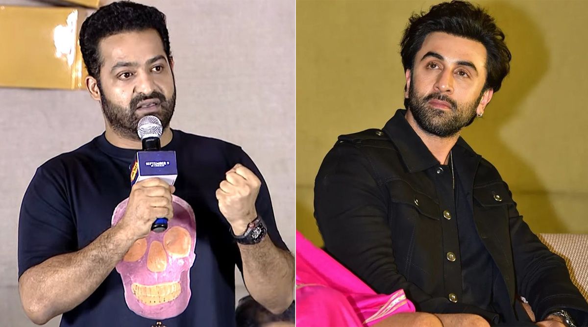 Brahmastra pre-release: Jr NTR went all praises for Ranbir Kapoor & Amitabh Bachchan, saying ‘Ranbir inspires me as an actor and I am a big fan of Amitabh sir’s intensity’