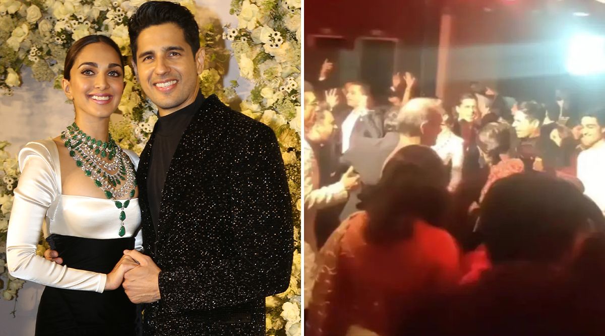 Kiara Advani and Sidharth Malhotra GROOVE on Katrina Kaif’s song Kala Chashma at wedding reception; Watch!