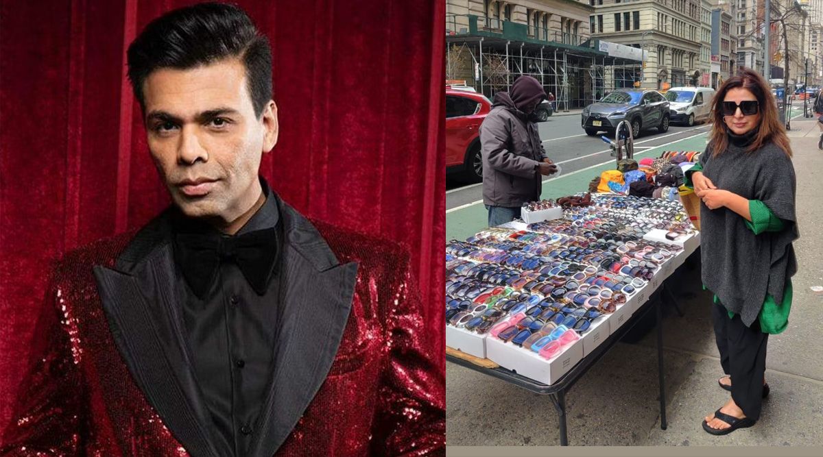 Farah Khan gets roasted by Karan Johar while shopping for 'high end designer wear' on New York streets