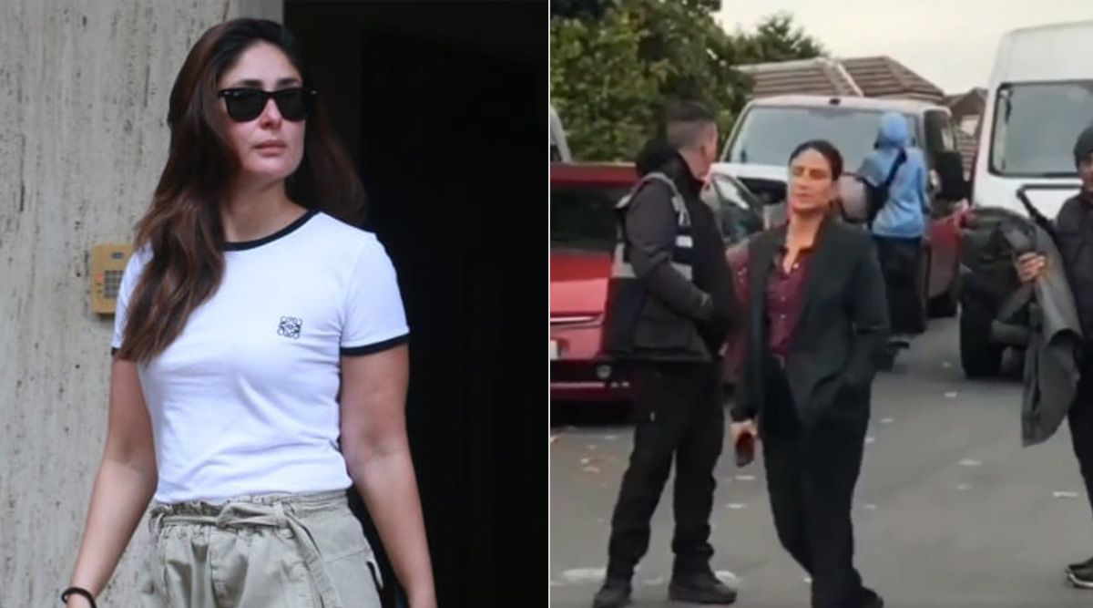 A fan leaked Kareena Kapoor Khan's Latest shooting video as she was hitting for Hansal Mehta's next in London