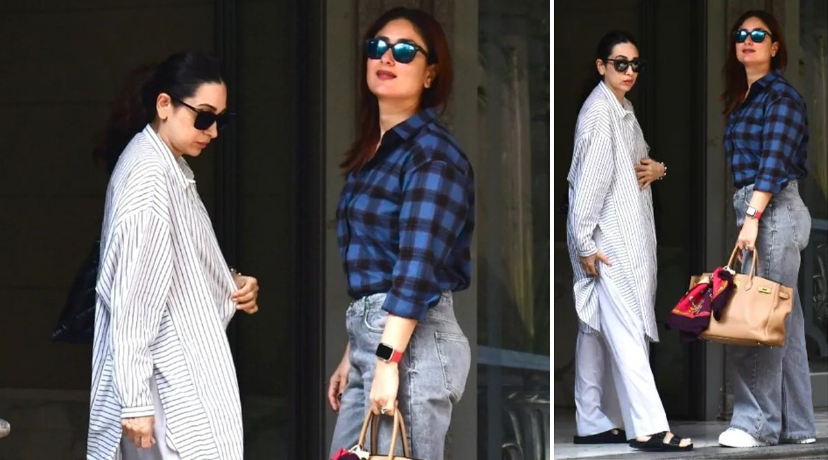 Kareena Kapoor and Karisma Kapoor give major FASHION and SISTER GOALS!! Read on for their style sense!