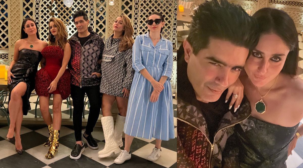 'Nights like these,' Kareena Kapoor celebrates with BFFs Amrita Arora, Karisma Kapoor, and Manish Malhotra