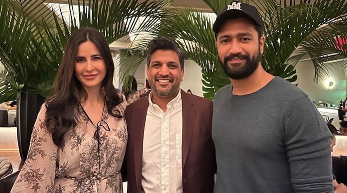 Vicky Kaushal and Katrina Kaif visit Priyanka Chopra's restaurant in NYC