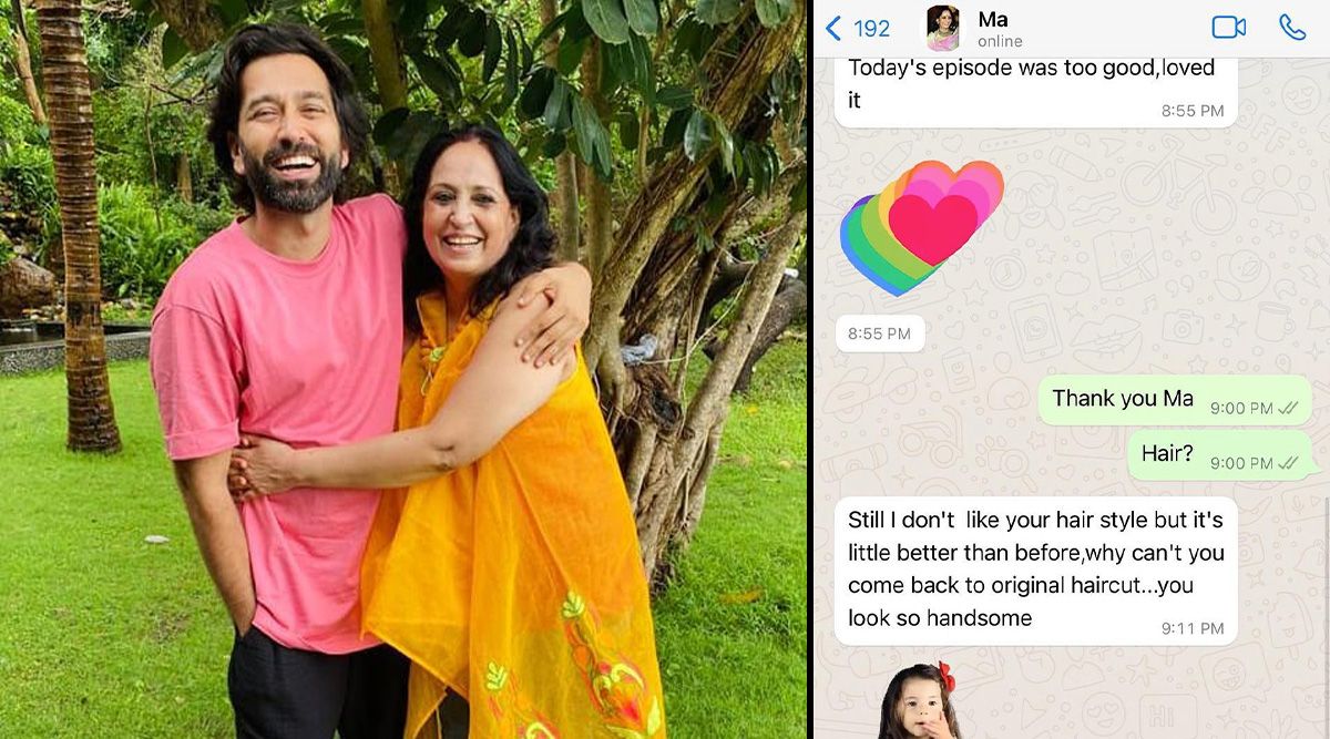 Nakuul Mehta's mother attacks his haircut in Bade Achhe Lagte Hain 2; actor shares a screenshot