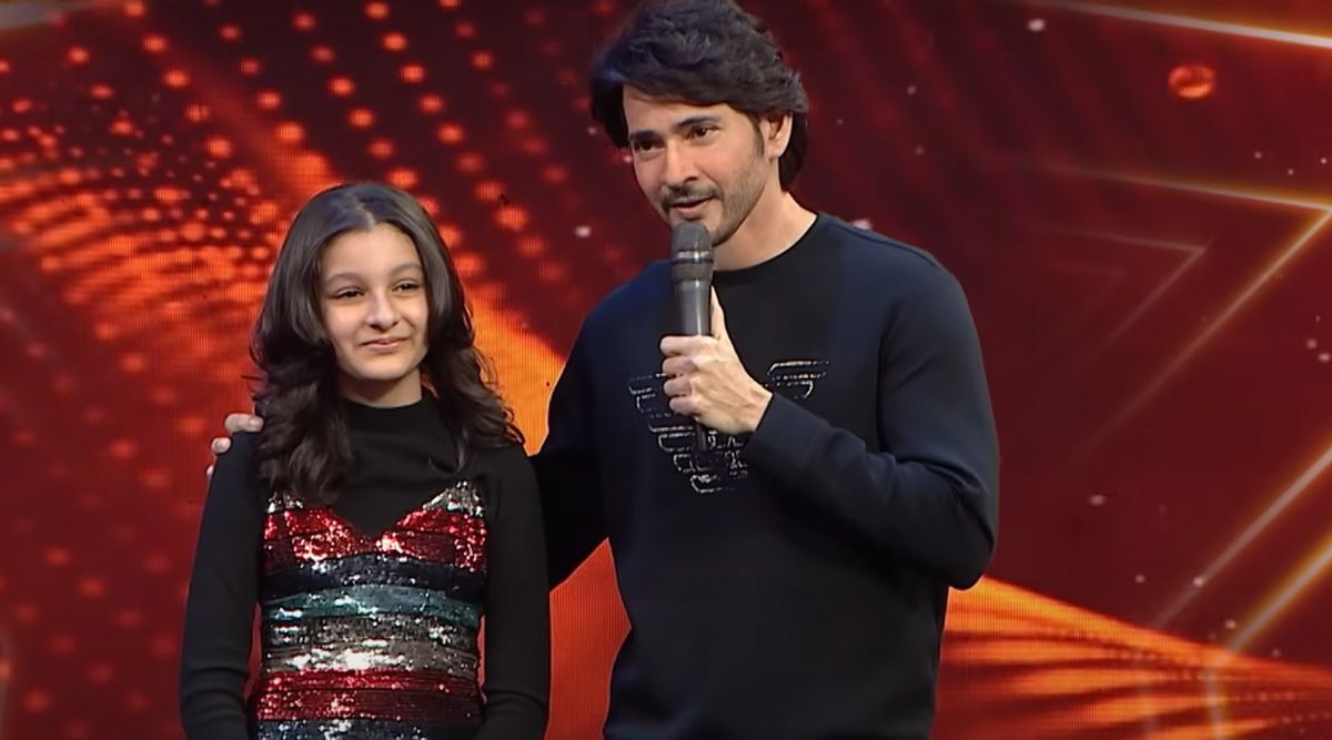 Dance India Dance Telugu: Mahesh Babu's daughter Sitara shows off her dancing skills as the duo grace the show