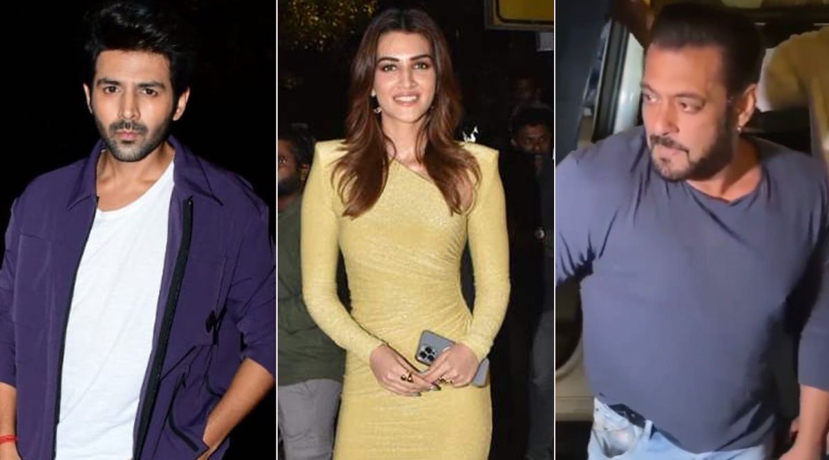 Salman Khan, Kartik Aaryan, Kriti Sanon and more arrive at Murad Khetani’s birthday party