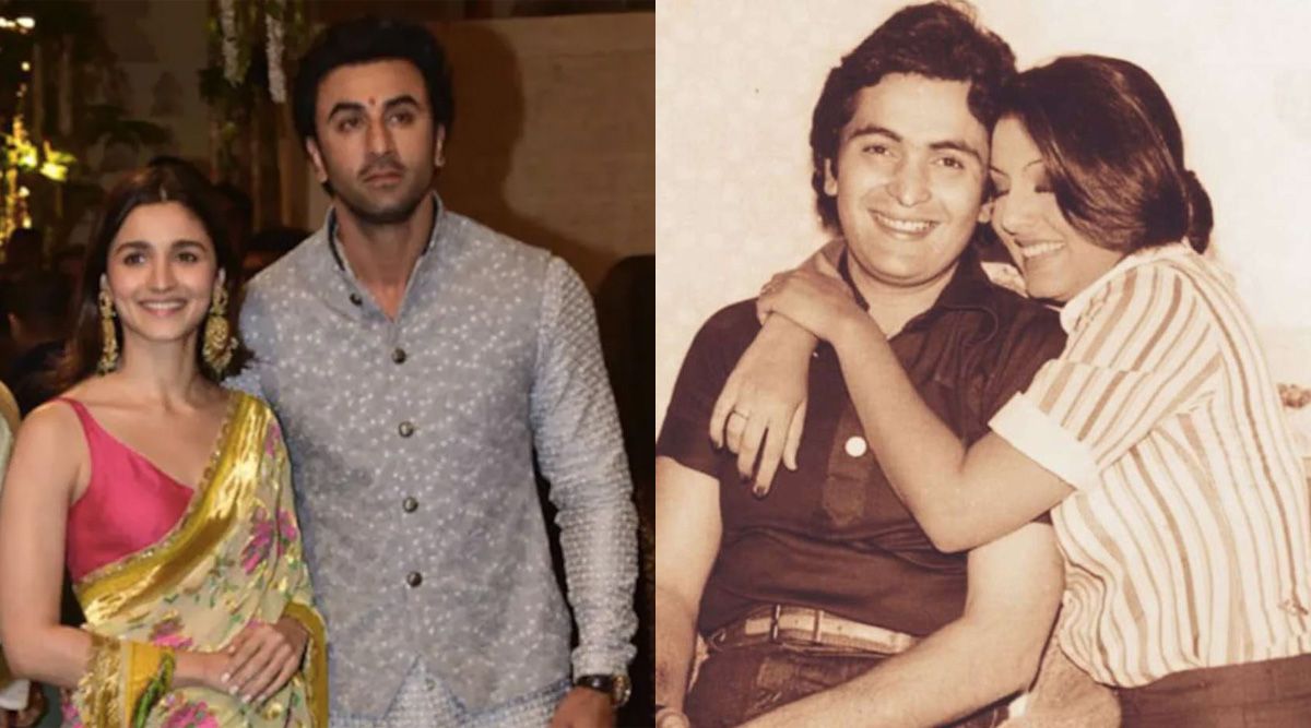 Rishi and Neetu Kapoor's reception greeting card has surfaced online ahead of Alia Bhatt and Ranbir Kapoor's wedding