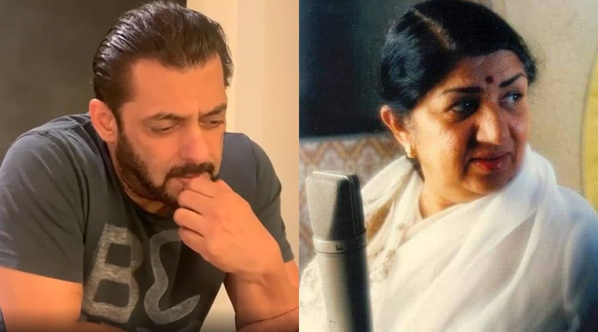 Salman Khan sings "Lag Jaa Gale" in emotional tribute to Lata Mangeshkar - watch video