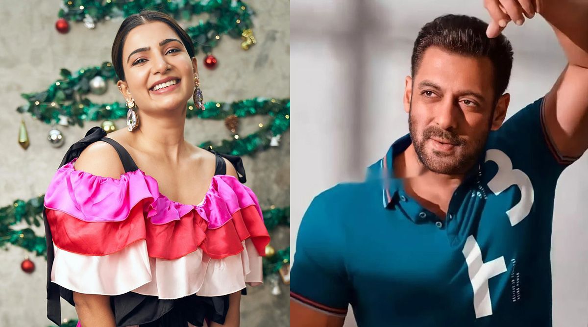 Samantha Ruth Prabhu responds to Salman Khan saying that the song Oo Antava from Pushpa inspired him