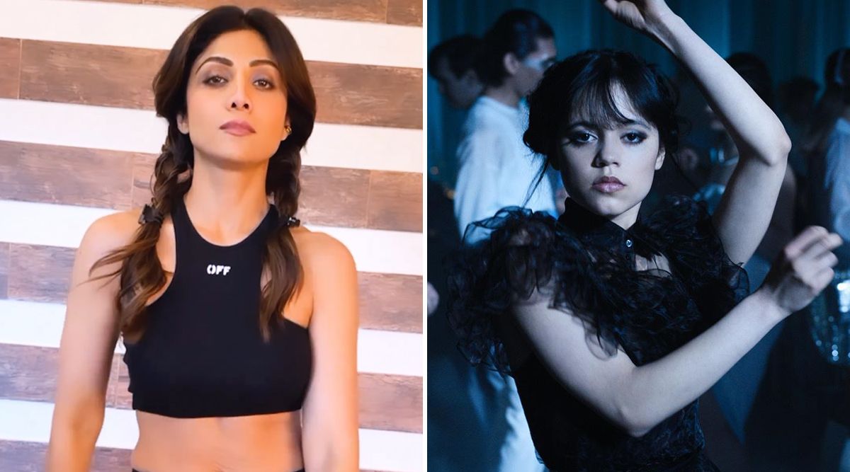 Shilpa Shetty IMITATES Jenna Ortega’s hook steps from Wednesday; Fan praises her; Watch here! 