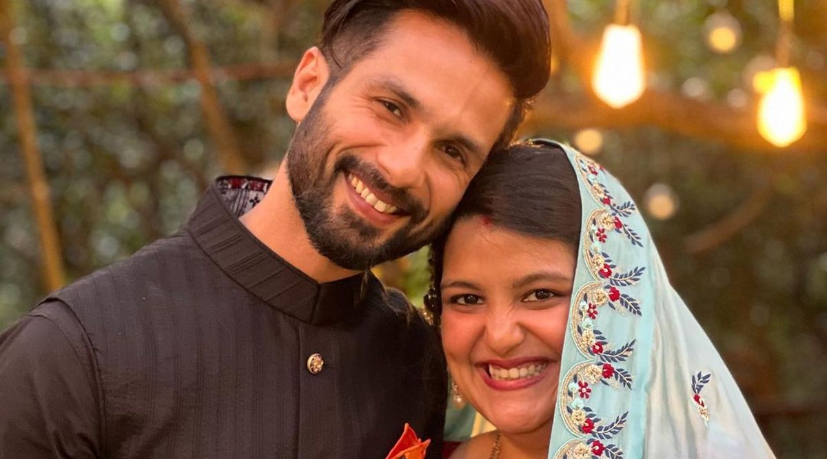 Shahid Kapoor pens down a sweet emotional note as sister Sanah Kapur gets married