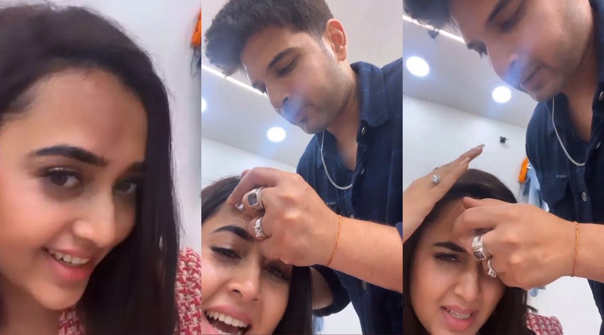 Tejasswi Prakash bumps her head on the ‘Naagin 6’ set; Karan Kundrra calls her a ‘cartoon’