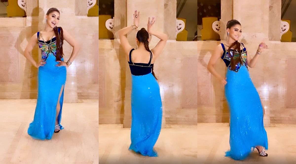 Urvashi Rautela hops on the viral Kaccha Badam trend