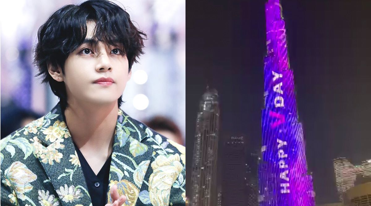 Burj Khalifa honours BTS member V on his birthday – see photos