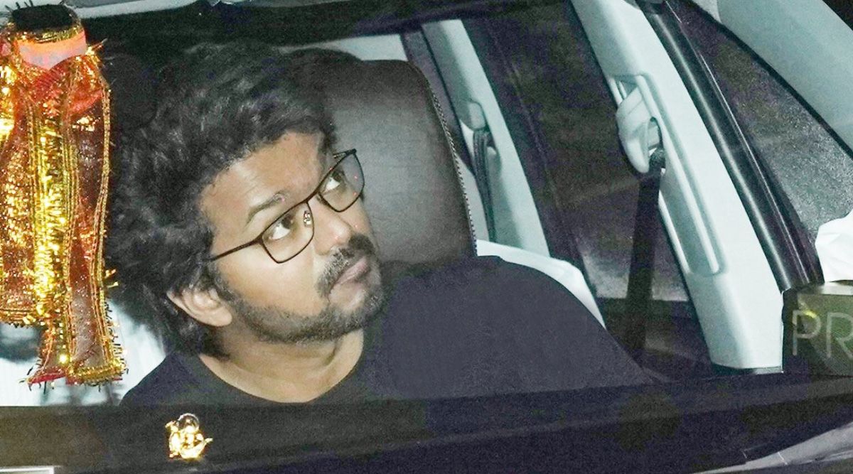 PICS- Vijay Thalapathy kick-starts the shooting of his upcoming movie with Rashmika Mandana, gets papped in Hyderabad