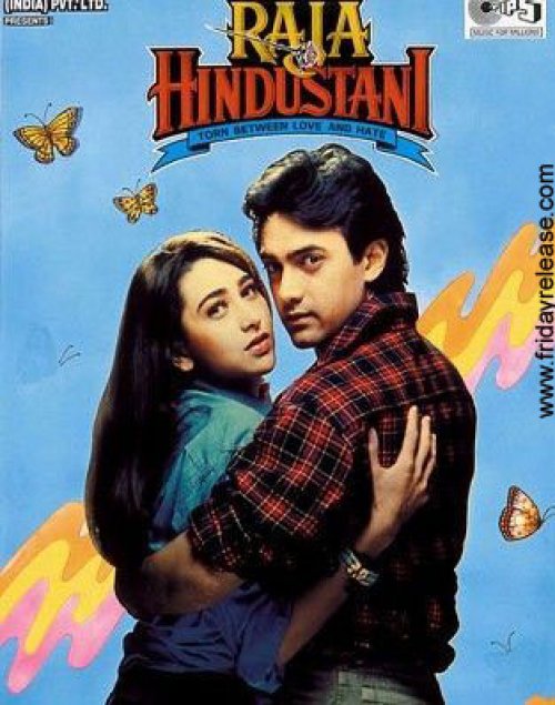 Download Raja Hindustani (1996) Movie HD Official Poster 1 - BollywoodMDB