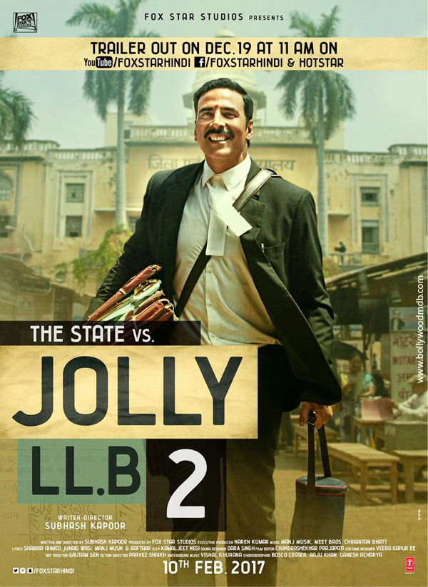 Check out Akshay Kumar in new poster of Jolly LLB 2