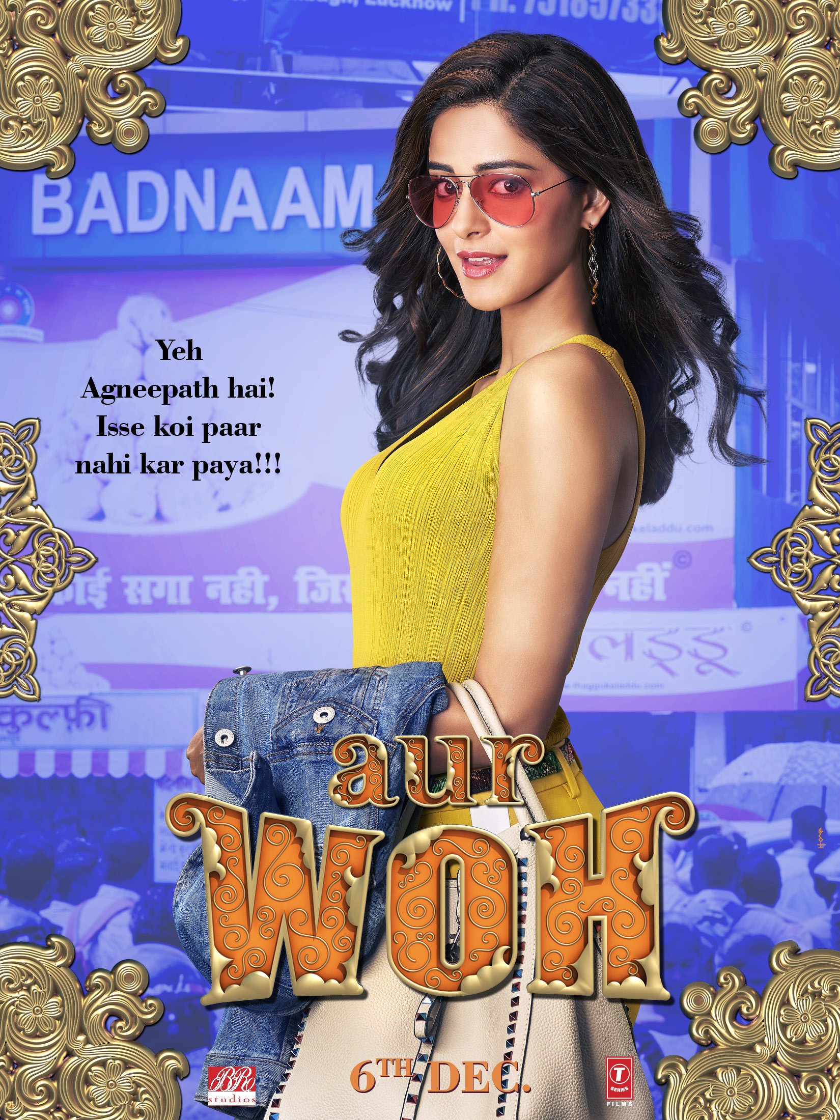 Download Pati Patni Aur Woh (2019) Movie HD Official Poster 6