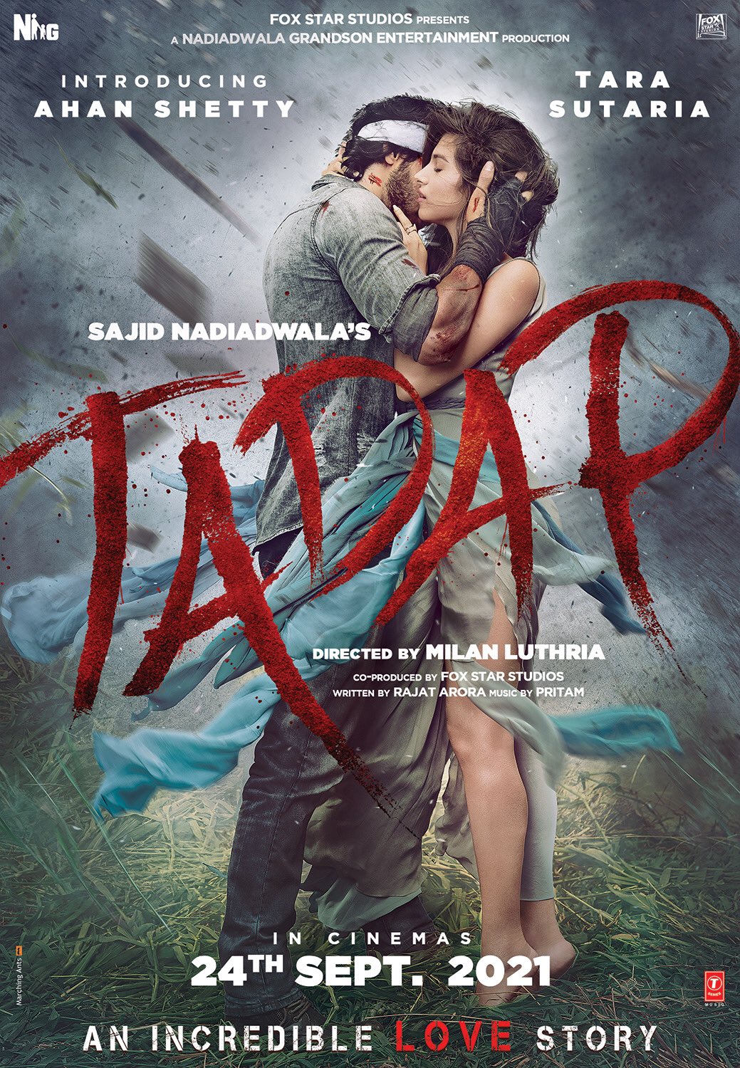 Download Tadap (2021) Movie HD Official Poster 2