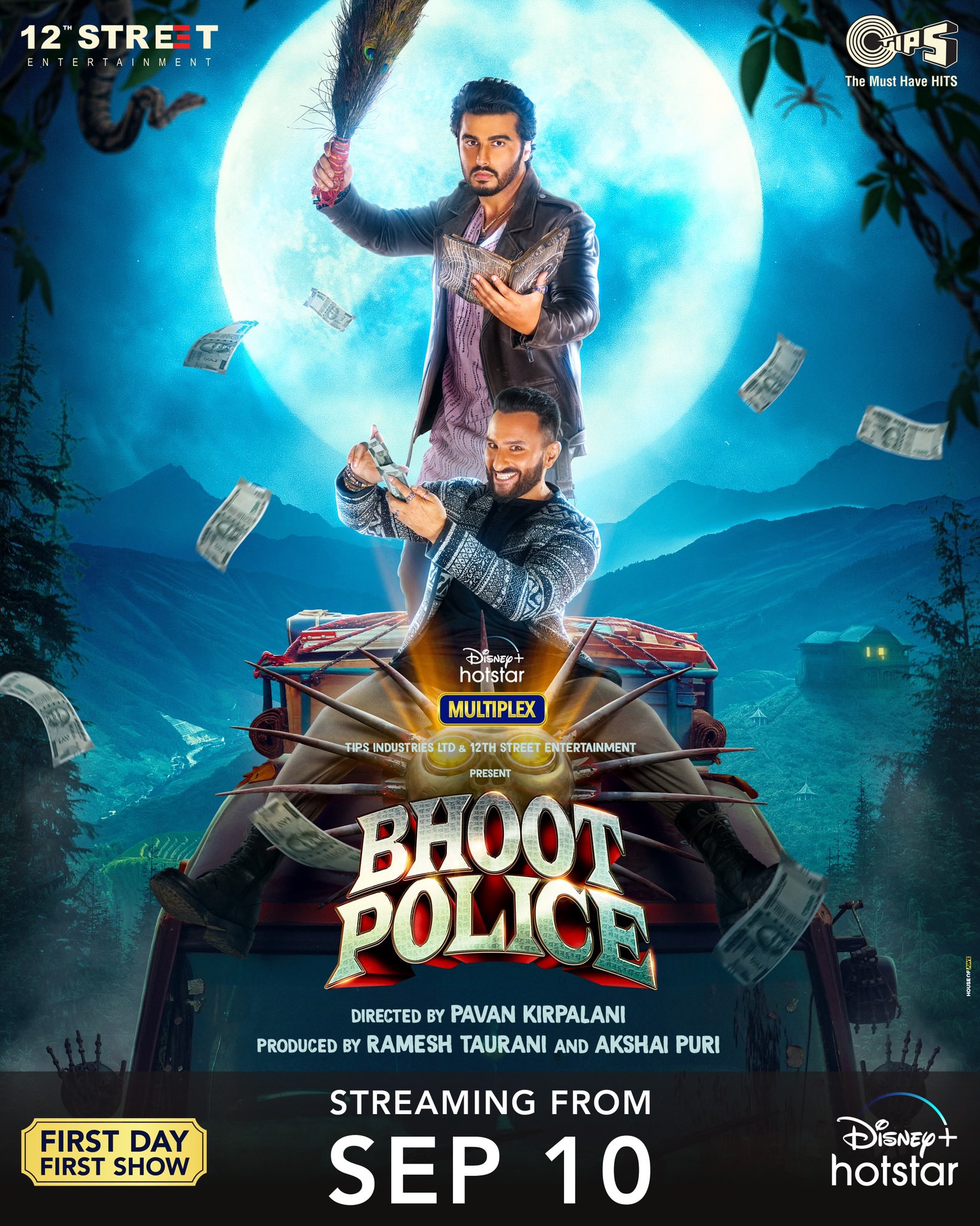 Download Bhoot Police (2021) Movie HD Official Poster 11 - BollywoodMDB