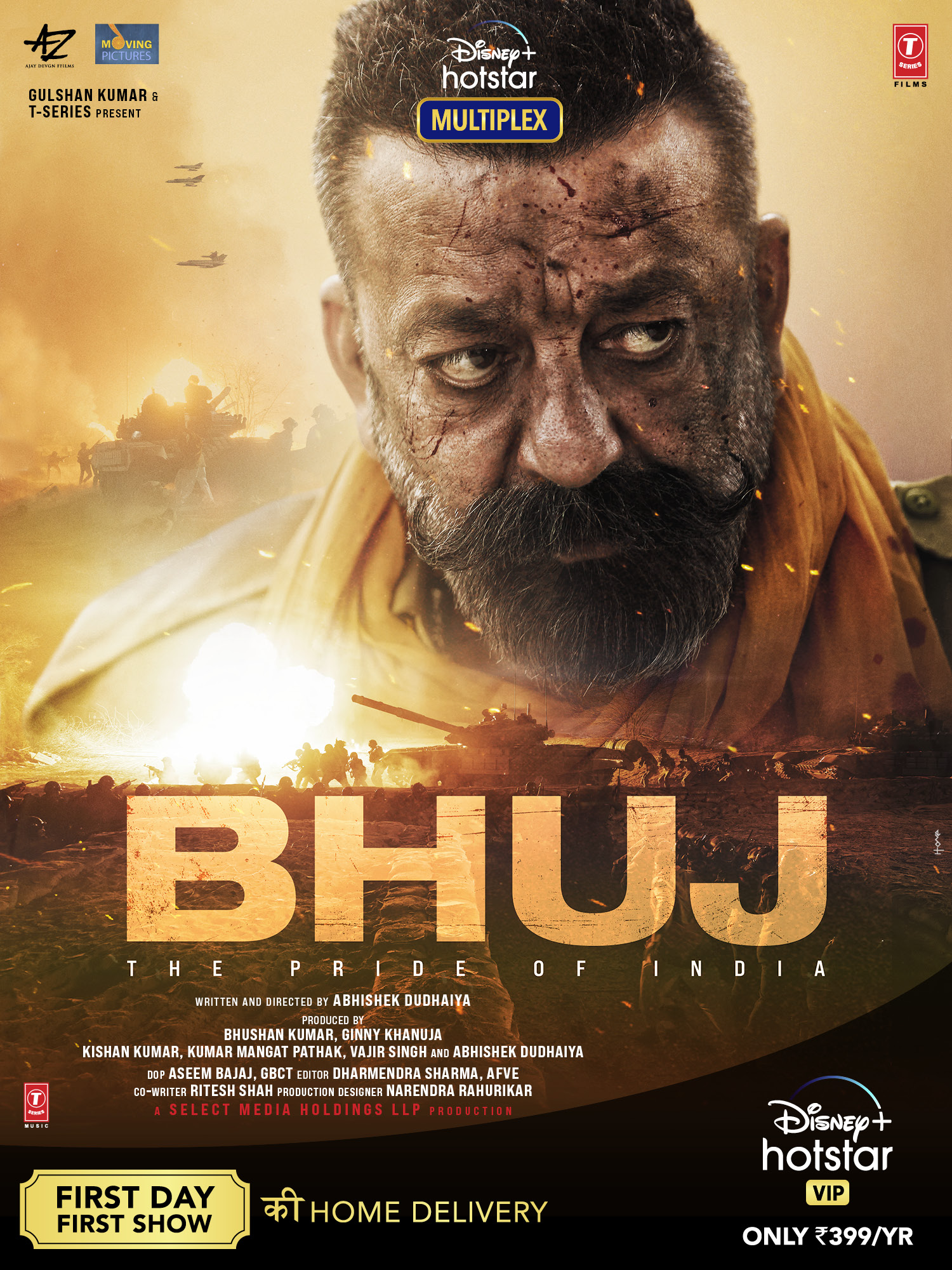 Download Bhuj: The Pride Of India (2020) Movie HD Official Poster ...