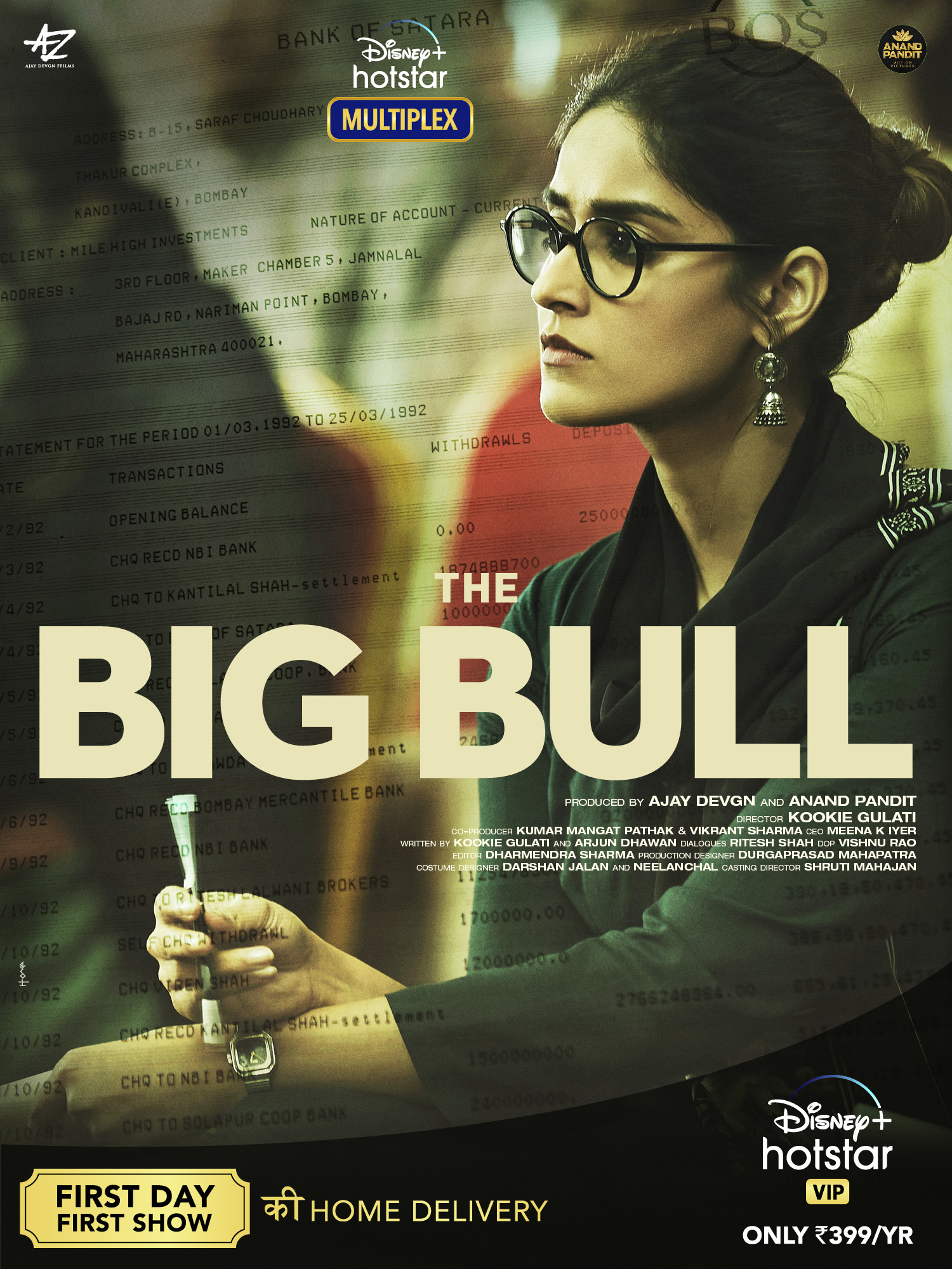 Download The Big Bull (2021) Movie HD Official Poster 5 - BollywoodMDB