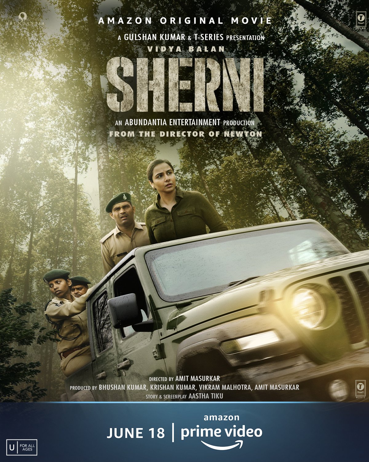 Download Sherni (2021) Movie HD Official Poster 16 - BollywoodMDB