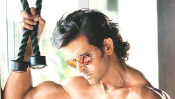  Hrithik Roshan goes bare bodied to shoot HRX commercial