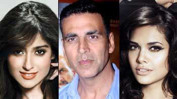 Ileana D Cruz Esha Gupta To Star Alongside Akshay Kumar In Rustom ileana d cruz esha gupta to star