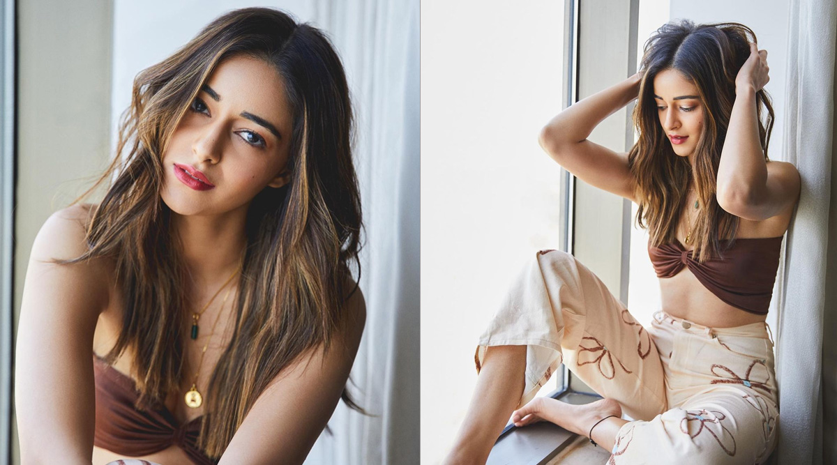 Ananya Panday rocks a strapless bralette top in “Mumbai Ki Sardi” – see photos