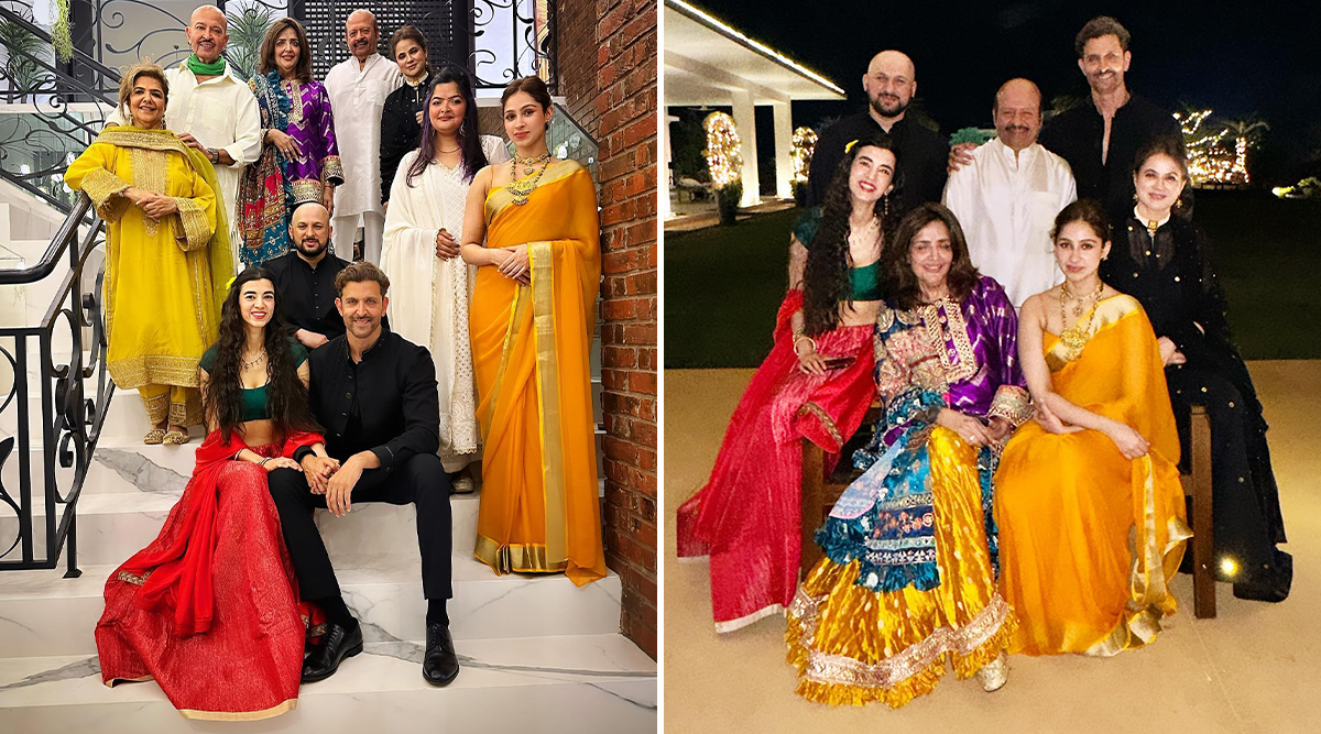 Hrithik Roshan And Saba Azad Hold Hands While Spending Diwali With His Family, See Pics! 