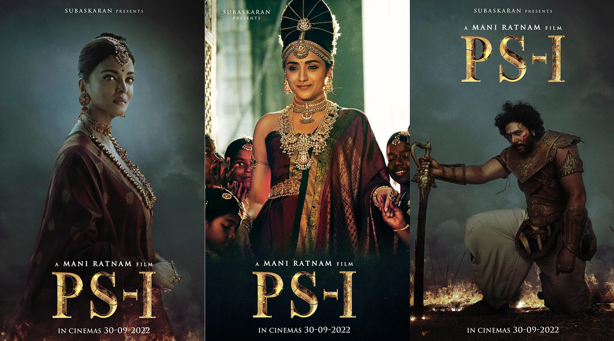 Ponniyin Selvan first look unveiled! Part 1 to release on September 30