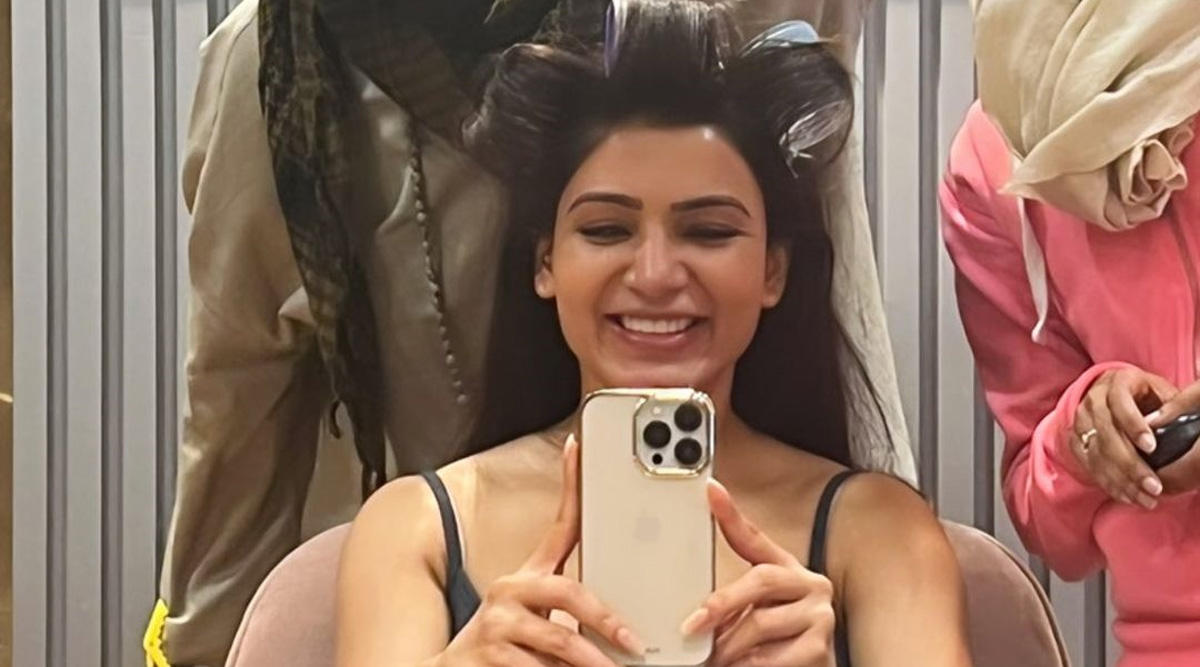 Samantha Prabhu shares glimpse from her vanity as she gets ready for her shoot; See pic-