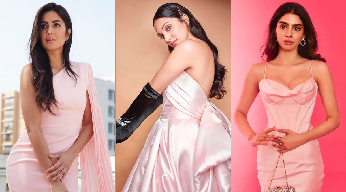 Take cues from these Bollywood divas on how to turn into a real life Barbie in blush pink dresses
