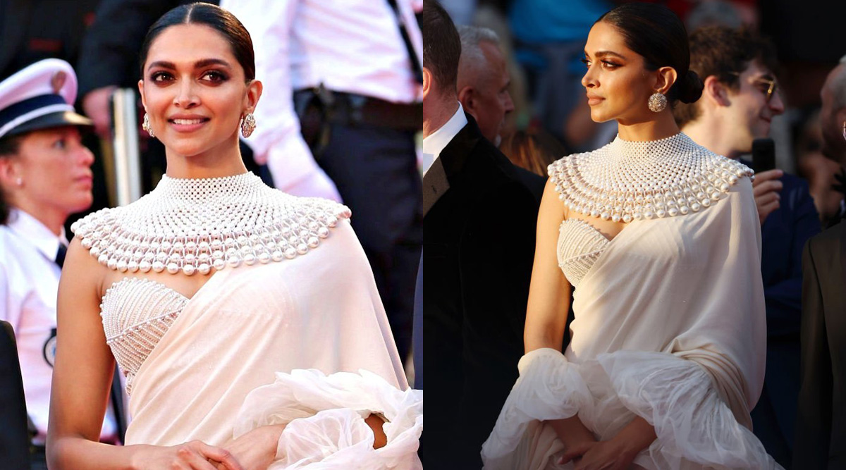 Cannes 2022: Deepika Padukone dazzles in a ruffled saree at the 75th Cannes Film Festival closing ceremony