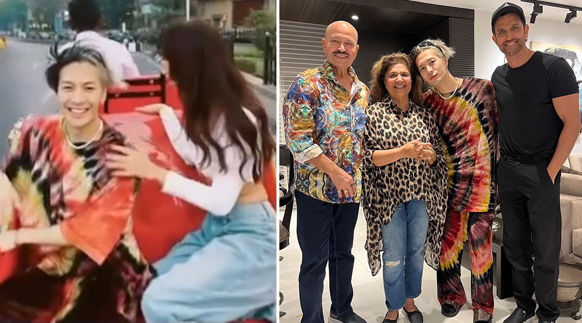 K-pop star Jackson Wang rides on a buggy in Mumbai with Disha Patani; joins Hrithik Roshan for a meal at his residence