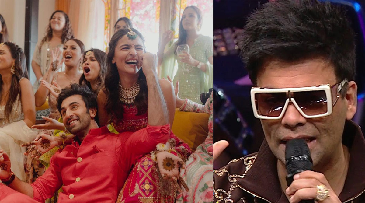 KJO shares a hilarious incident from Alia-Ranbir Kapoor's wedding and explains how the makeup artist came to his aid