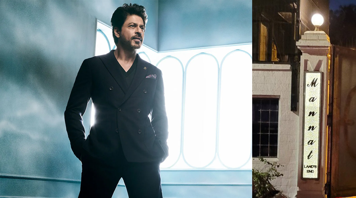 Mannat's Name Plate at Shah Rukh Khan's Residence Gets a New look