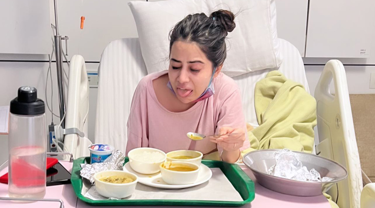 Urfi ended up in the hospital after neglecting her health for too long 