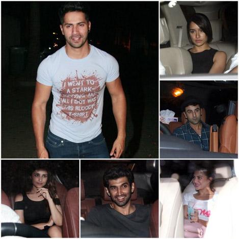 Varun Dhawan rings in 29th birthday with Bollywood's glitterati