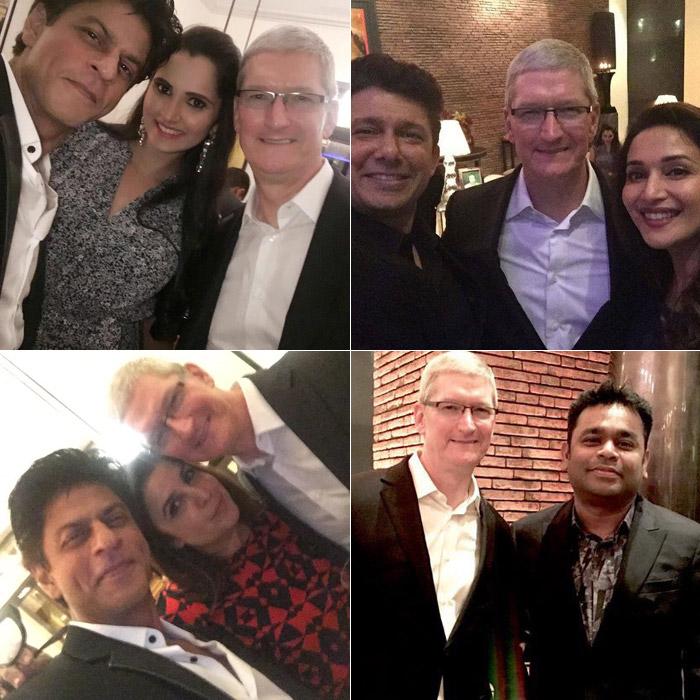 Must View Pics: SRK’s grand bash for Apple CEO Tim Cook