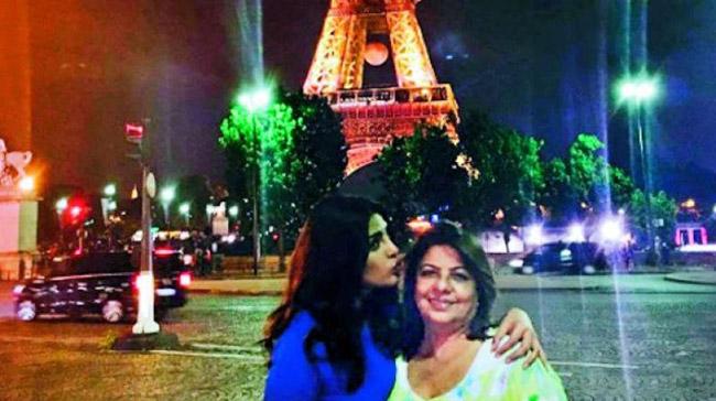 Priyanka Chopra snapped while traveling in Paris