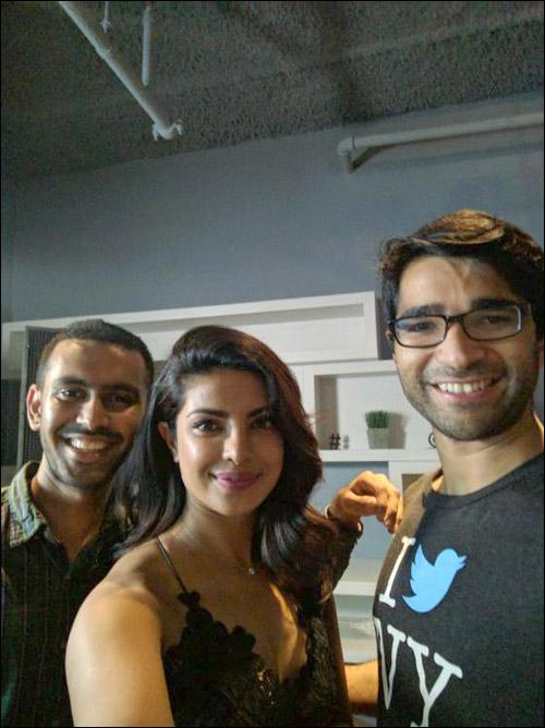 Priyanka Chopra visits headquarters of Twitter in New York