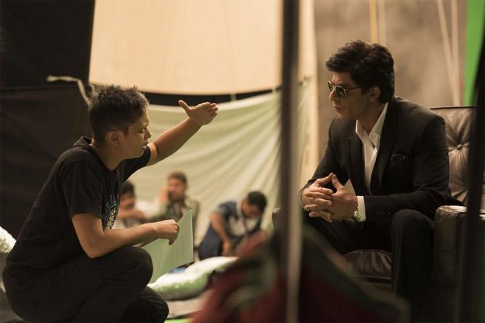 Shah Rukh Khan shoots for Bollywood-themed park in Dubai