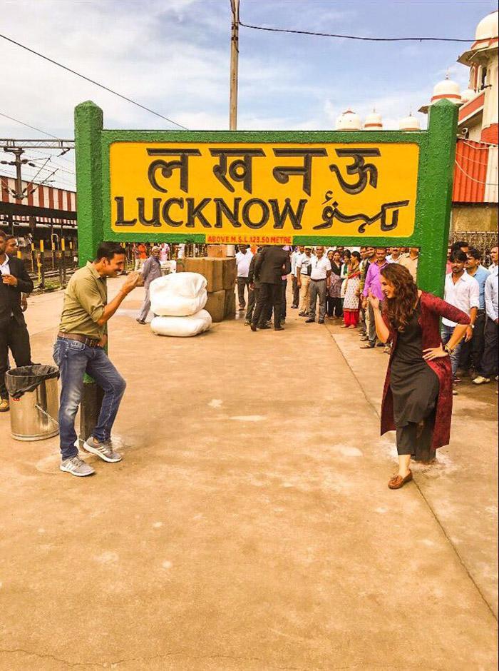 View stills: Akshay Kumar all set to wrap up Jolly LLB 2’s Lucknow schedule!